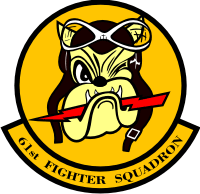 Air Force 61st Airlift Squadron Decal U.S Sticker       